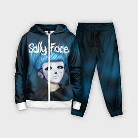 Детский костюм 3D с принтом SALLY FACE в Екатеринбурге,  |  | blue | face | fisher | game | games | gizmo | hair | larry | mask | sally | волосы | гизмо | голубые | игра | игры | ларри | маска | протез | сали | салли | синие | синий | триллер | ужасы | фейс | фишер | фэйс | хоррор