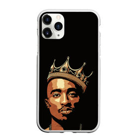 Чехол для iPhone 11 Pro Max матовый с принтом 2Pac в Екатеринбурге, Силикон |  | 2pac | реп | рэп