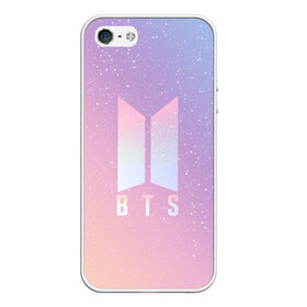 Чехол для iPhone 5/5S матовый с принтом BTS LOVE YOURSELF в Екатеринбурге, Силикон | Область печати: задняя сторона чехла, без боковых панелей | bangtan boys | bt21 | bts | bts army | bts stickers | j hope | jimin | jin | jungkook | k pop | rap monster | rapmon | suga | v | бтс | корея | стикеры bts