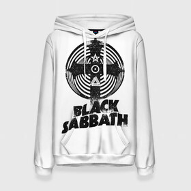 Женская толстовка 3D с принтом Black Sabbath в Екатеринбурге, 100% полиэстер  | двухслойный капюшон со шнурком для регулировки, мягкие манжеты на рукавах и по низу толстовки, спереди карман-кенгуру с мягким внутренним слоем. | black sabbath | hard rock | heavy metal | блэк сабат | группы | метал | музыка | оззи осборн | рок | хард рок | хэви метал