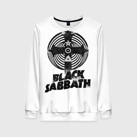 Женский свитшот 3D с принтом Black Sabbath в Екатеринбурге, 100% полиэстер с мягким внутренним слоем | круглый вырез горловины, мягкая резинка на манжетах и поясе, свободная посадка по фигуре | black sabbath | hard rock | heavy metal | блэк сабат | группы | метал | музыка | оззи осборн | рок | хард рок | хэви метал