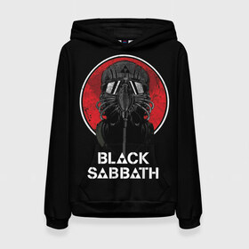 Женская толстовка 3D с принтом Black Sabbath в Екатеринбурге, 100% полиэстер  | двухслойный капюшон со шнурком для регулировки, мягкие манжеты на рукавах и по низу толстовки, спереди карман-кенгуру с мягким внутренним слоем. | black sabbath | hard rock | heavy metal | блэк сабат | группы | метал | музыка | оззи осборн | рок | хард рок | хэви метал