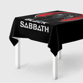 Скатерть 3D с принтом Black Sabbath в Екатеринбурге, 100% полиэстер (ткань не мнется и не растягивается) | Размер: 150*150 см | black sabbath | hard rock | heavy metal | блэк сабат | группы | метал | музыка | оззи осборн | рок | хард рок | хэви метал