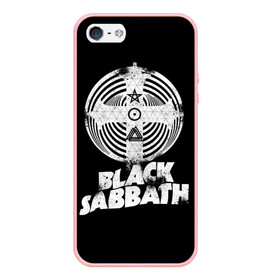 Чехол для iPhone 5/5S матовый с принтом Black Sabbath в Екатеринбурге, Силикон | Область печати: задняя сторона чехла, без боковых панелей | black sabbath | hard rock | heavy metal | блэк сабат | группы | метал | музыка | оззи осборн | рок | хард рок | хэви метал