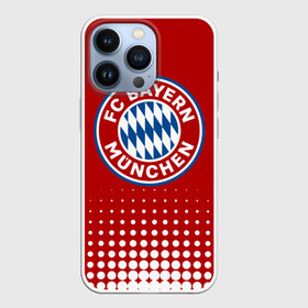 Чехол для iPhone 13 Pro с принтом Бавария в Екатеринбурге,  |  | bayern | fc bayern munchen | fcb | бавария | бундеслига | германия | мюнхенская бавария | форма | футбол | футболист | футбольная | футбольный клуб | футбольный клуб бавария мюнхен