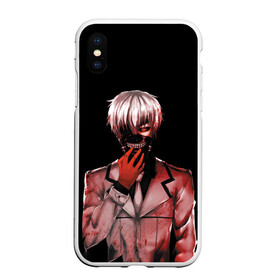 Чехол для iPhone XS Max матовый с принтом Tokyo Ghoul в Екатеринбурге, Силикон | Область печати: задняя сторона чехла, без боковых панелей | anime | manga | tokyo ghoul | аниме | котаро амон | кэн канэки | манга | ризе камиширо | тока киришима | токийский гуль