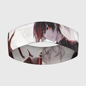 Повязка на голову 3D с принтом Re Tokyo Ghoul в Екатеринбурге,  |  | anime | manga | tokyo ghoul | аниме | котаро амон | кэн канэки | манга | ризе камиширо | тока киришима | токийский гуль