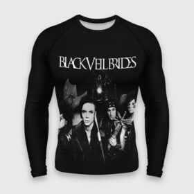 Мужской рашгард 3D с принтом Black Veil Brides в Екатеринбурге,  |  | Тематика изображения на принте: black veil brides | heavy matal | metal | post hardcore | группы | метал | музыка | рок | хэви метал | эмо