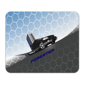 Коврик прямоугольный с принтом Subaru Forester SF5 в Екатеринбурге, натуральный каучук | размер 230 х 185 мм; запечатка лицевой стороны | auto | forester | jdm | sf5 | subaru | subaru forester | субару | форестер