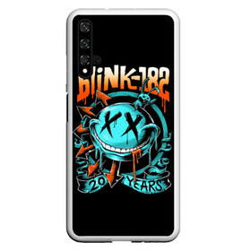 Чехол для Honor 20 с принтом Blink 182 в Екатеринбурге, Силикон | Область печати: задняя сторона чехла, без боковых панелей | punk | группы | кролик | музыка | панк