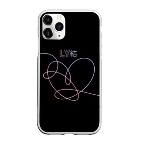 Чехол для iPhone 11 Pro матовый с принтом BTS LOVE YOURSELF в Екатеринбурге, Силикон |  | bangtan boys | bt21 | bts | bts army | bts stickers | j hope | jimin | jin | jungkook | k pop | rap monster | rapmon | suga | v | бтс | корея | стикеры bts