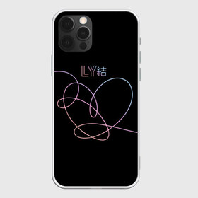 Чехол для iPhone 12 Pro Max с принтом BTS LOVE YOURSELF в Екатеринбурге, Силикон |  | Тематика изображения на принте: bangtan boys | bt21 | bts | bts army | bts stickers | j hope | jimin | jin | jungkook | k pop | rap monster | rapmon | suga | v | бтс | корея | стикеры bts