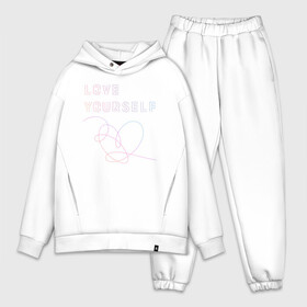 Мужской костюм хлопок OVERSIZE с принтом BTS LOVE YOURSELF в Екатеринбурге,  |  | bangtan boys | bt21 | bts | bts army | bts stickers | j hope | jimin | jin | jungkook | k pop | rap monster | rapmon | suga | v | бтс | корея | стикеры bts