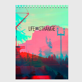 Скетчбук с принтом Life is Strange в Екатеринбурге, 100% бумага
 | 48 листов, плотность листов — 100 г/м2, плотность картонной обложки — 250 г/м2. Листы скреплены сверху удобной пружинной спиралью | caulfield | chloe price | game | kate marsh | life | life is strange | life is strange: before the storm | max | strange | две луны | игры | кейт марш | колфилд | макс | подростки | студенты