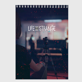 Скетчбук с принтом Life is Strange в Екатеринбурге, 100% бумага
 | 48 листов, плотность листов — 100 г/м2, плотность картонной обложки — 250 г/м2. Листы скреплены сверху удобной пружинной спиралью | caulfield | chloe price | game | kate marsh | life | life is strange | life is strange: before the storm | max | strange | две луны | игры | кейт марш | колфилд | макс | подростки | студенты