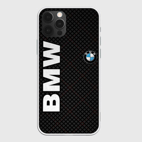 Чехол для iPhone 12 Pro с принтом BMW в Екатеринбурге, силикон | область печати: задняя сторона чехла, без боковых панелей | bmw | авто | автомобиль | бмв | логотип | машина | надпись | текстура