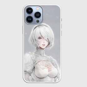 Чехол для iPhone 13 Pro Max с принтом YoRHa в Екатеринбурге,  |  | 2b | 9s | automata | game | nier | yorha | игра | ниа | нир | отомата