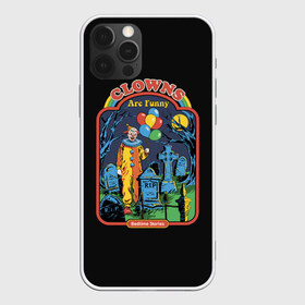 Чехол для iPhone 12 Pro Max с принтом Clowns Are Funny в Екатеринбурге, Силикон |  | 80 е | 80s | 90 е | 90s | oldschool | retro | retrowave | stranger thing | vintage | винтаж | олдскул | ретро | ретровейв | странные дела