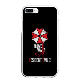 Чехол для iPhone 7Plus/8 Plus матовый с принтом Resident Evil 2 в Екатеринбурге, Силикон | Область печати: задняя сторона чехла, без боковых панелей | 2 | biohazard | claire | evil | horror | raccoon | resident | survival | t virus | t вирус | выживание | зла | кеннеди | клэр | леон | обитель | раккун | редфилд | скотт | ужас