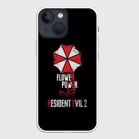 Чехол для iPhone 13 mini с принтом Resident Evil 2 в Екатеринбурге,  |  | 2 | biohazard | claire | evil | horror | raccoon | resident | survival | t virus | t вирус | выживание | зла | кеннеди | клэр | леон | обитель | раккун | редфилд | скотт | ужас