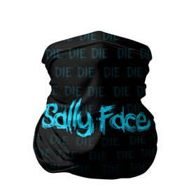 Бандана-труба 3D с принтом SALLY FACE в Екатеринбурге, 100% полиэстер, ткань с особыми свойствами — Activecool | плотность 150‒180 г/м2; хорошо тянется, но сохраняет форму | death | die | face | game | horror | sally | sally face | игра | мальчик с протезом | салли | салли фейс | ужасы