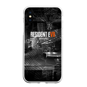 Чехол для iPhone XS Max матовый с принтом RESIDENT EVIL 7 в Екатеринбурге, Силикон | Область печати: задняя сторона чехла, без боковых панелей | biohazard | biohazard 7 | crocodile | fang | game | hand | monster | new umbrella | resident evil | resident evil 7 | umbrella | umbrella corp | umbrella corporation | zombie