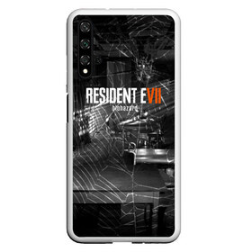 Чехол для Honor 20 с принтом RESIDENT EVIL 7 в Екатеринбурге, Силикон | Область печати: задняя сторона чехла, без боковых панелей | biohazard | biohazard 7 | crocodile | fang | game | hand | monster | new umbrella | resident evil | resident evil 7 | umbrella | umbrella corp | umbrella corporation | zombie