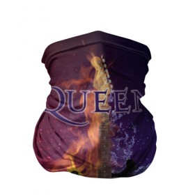 Бандана-труба 3D с принтом Queen в Екатеринбурге, 100% полиэстер, ткань с особыми свойствами — Activecool | плотность 150‒180 г/м2; хорошо тянется, но сохраняет форму | queen | брайан мэи | британская | группа | джон дикон | королева | роджер тейлор | рок | фредди меркьюри