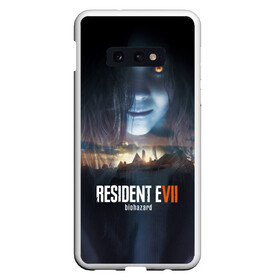 Чехол для Samsung S10E с принтом Resident Evil 7 в Екатеринбурге, Силикон | Область печати: задняя сторона чехла, без боковых панелей | biohazard | biohazard 7 | crocodile | fang | game | hand | monster | new umbrella | resident evil | resident evil 7 | umbrella | umbrella corp | umbrella corporation | zombie