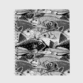 Тетрадь с принтом Рыбы в Екатеринбурге, 100% бумага | 48 листов, плотность листов — 60 г/м2, плотность картонной обложки — 250 г/м2. Листы скреплены сбоку удобной пружинной спиралью. Уголки страниц и обложки скругленные. Цвет линий — светло-серый
 | beautiful | best | cool | depth | fashio | fish | graphics | pattern | picture | trendy | underwater | water | world | youth | белый | вода | глубина | графика | картинка | красивый | крутой | лучший | мир | мода | модный | молодёжная | подводный | рисуно