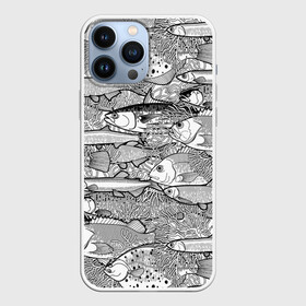 Чехол для iPhone 13 Pro Max с принтом Рыбы в Екатеринбурге,  |  | algae | corals | depth | drawing | fish | g | picture | plants | underwater | water | world | белый | вода | водоросли | глубина | графика | картинка | кораллы | красивый | крутой | лучший | мир | мода | модный | молодёжная | подводный