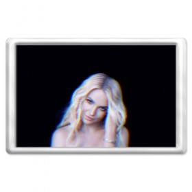 Магнит 45*70 с принтом Britney Glitch в Екатеринбурге, Пластик | Размер: 78*52 мм; Размер печати: 70*45 | britney | britneyspears | glitch | icon | jean | pop | princess | spears | usa | бритни | бритниспирс | глич | джин | поп | работа | спирс | сша
