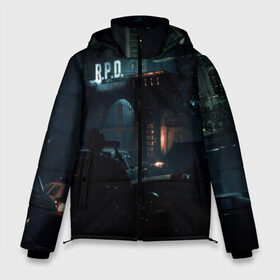 Мужская зимняя куртка 3D с принтом Resident Evil 2 в Екатеринбурге, верх — 100% полиэстер; подкладка — 100% полиэстер; утеплитель — 100% полиэстер | длина ниже бедра, свободный силуэт Оверсайз. Есть воротник-стойка, отстегивающийся капюшон и ветрозащитная планка. 

Боковые карманы с листочкой на кнопках и внутренний карман на молнии. | biohazard | biohazard 7 | crocodile | fang | game | hand | monster | new umbrella | resident evil | resident evil 7 | umbrella | umbrella corp | umbrella corporation | zombie