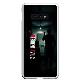 Чехол для Samsung S10E с принтом Resident Evil 2 в Екатеринбурге, Силикон | Область печати: задняя сторона чехла, без боковых панелей | biohazard | biohazard 7 | crocodile | fang | game | hand | monster | new umbrella | resident evil | resident evil 7 | umbrella | umbrella corp | umbrella corporation | zombie