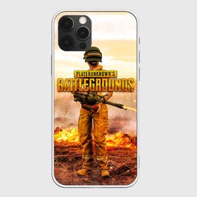 Чехол для iPhone 12 Pro Max с принтом PUBG в Екатеринбурге, Силикон |  | Тематика изображения на принте: 2019 | battle royale | battlegrounds | chicken | cs:go | csgo | dinner | dota | dota2 | playerunknown’s | pubg | winner | боевик | война | игры | известные | королевская битва | ксго | оружие | пабг | шутеры