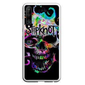 Чехол для Honor P30 с принтом Slipknot в Екатеринбурге, Силикон | Область печати: задняя сторона чехла, без боковых панелей | Тематика изображения на принте: slipknot | грув | группа | джои джордисон | кори тейлор | метал | мик томсон | ню | петля | рок | слипкнот | удавка