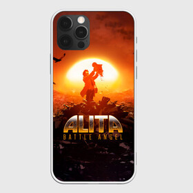 Чехол для iPhone 12 Pro с принтом Alita sunset в Екатеринбурге, силикон | область печати: задняя сторона чехла, без боковых панелей | alita | alita: battle angel | angel | battle | gunnm | алита | боевой ангел | гали | города свалки металлолома | гунм | гуннм | дайсукэ идо | девушка | киборг | сны оружия | хаос