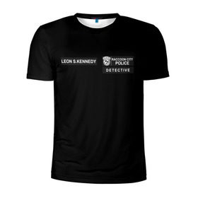 Мужская футболка 3D спортивная с принтом R.P.D. LEON S.KENNEDY в Екатеринбурге, 100% полиэстер с улучшенными характеристиками | приталенный силуэт, круглая горловина, широкие плечи, сужается к линии бедра | ada wong | biohazard | game | gamer | leon | logo | mistic | raccoon city | re2 | resident evil 2 | rpd | stars | umbrella | ада вонг | амбрелла | зомби | игра | мистика | ужасы