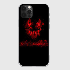 Чехол для iPhone 12 Pro Max с принтом Mushroomhead в Екатеринбурге, Силикон |  | Тематика изображения на принте: ac dc | disturbed | linkin park | lp | metal | metallica | mushroomhead | music | pop | rap | rock | slipknot | song | метал | музыка | рок