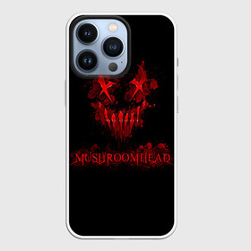 Чехол для iPhone 13 Pro с принтом Mushroomhead в Екатеринбурге,  |  | ac dc | disturbed | linkin park | lp | metal | metallica | mushroomhead | music | pop | rap | rock | slipknot | song | метал | музыка | рок