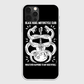 Чехол для iPhone 12 Pro Max с принтом Black Rebel Motorcycle Club в Екатеринбурге, Силикон |  | Тематика изображения на принте: black rebel motorcycle club | brmc | rock | группы | инди | музыка | рок | рок н ролл