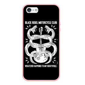 Чехол для iPhone 5/5S матовый с принтом Black Rebel Motorcycle Club в Екатеринбурге, Силикон | Область печати: задняя сторона чехла, без боковых панелей | black rebel motorcycle club | brmc | rock | группы | инди | музыка | рок | рок н ролл