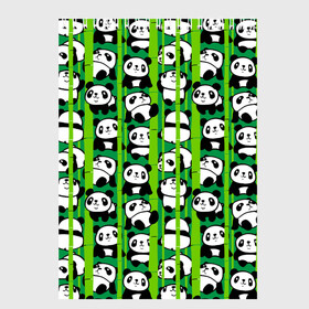 Скетчбук с принтом Медведи панда в Екатеринбурге, 100% бумага
 | 48 листов, плотность листов — 100 г/м2, плотность картонной обложки — 250 г/м2. Листы скреплены сверху удобной пружинной спиралью | animals | bamboo | bears | branches | funny | panda | trees | аниме | бамбук | весёлые | ветки | графика | деревья | животные | зелёный | искусство | картинка | красивый | крутой | малыши | медведи | мода | модный | молодёжная