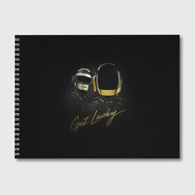 Альбом для рисования с принтом Daft Punk в Екатеринбурге, 100% бумага
 | матовая бумага, плотность 200 мг. | daft punk | electronic | house | human | music | robot | дафт панк | музыка | синти поп | хаус | электроника