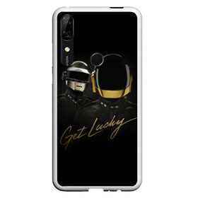 Чехол для Honor P Smart Z с принтом Daft Punk в Екатеринбурге, Силикон | Область печати: задняя сторона чехла, без боковых панелей | Тематика изображения на принте: daft punk | electronic | house | human | music | robot | дафт панк | музыка | синти поп | хаус | электроника