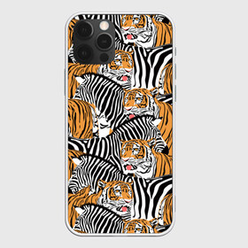 Чехол для iPhone 12 Pro Max с принтом Тигры и зебры в Екатеринбурге, Силикон |  | black | orange | stri | white | абстракция | африка | белая | графика | животное | зебры | искусство | картинка | коллаж | красивый | крутой | лошадь | мода | модный | молодёжная | оранжевая | полосы | рисунок