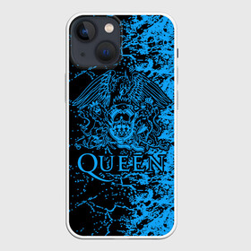 Чехол для iPhone 13 mini с принтом Queen в Екатеринбурге,  |  | queen | брайан мэи | британская | группа | джон дикон | королева | роджер тейлор | рок | фредди меркьюри