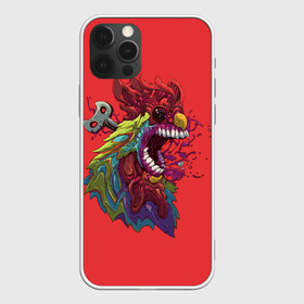 Чехол для iPhone 12 Pro Max с принтом Заводной петушок в Екатеринбурге, Силикон |  | hen | hyper beast | гиперзверь | петух | петушара | хайпер бист | хайпербист | челюсть | яркий