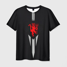 Мужская футболка 3D с принтом MUFC в Екатеринбурге, 100% полиэфир | прямой крой, круглый вырез горловины, длина до линии бедер | de gea | fellaini | lukaku | manchester | manchester united | mufc | rooney | де хеа | лукаку | манчестер | манчестер юнайтед | феллайни | футбол