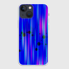 Чехол для iPhone 13 mini с принтом neon strokes в Екатеринбурге,  |  | abstract | abstraction | comb | cyberpunk | texture | абстракция | бронь | броня | кибер панк | соты | стальные соты | текстуры